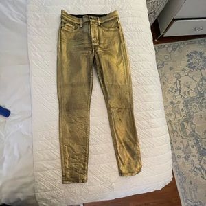 7 for AllMankind Metallic Jeans